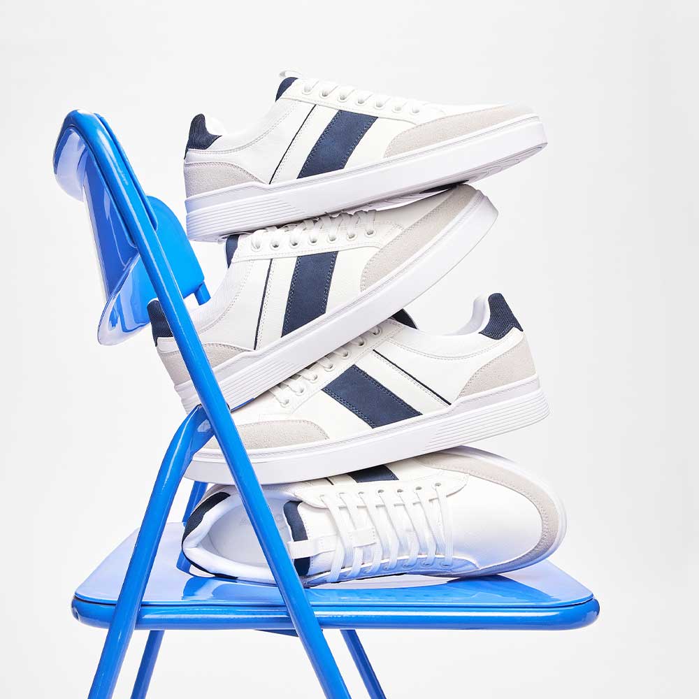Elio Men's White Sneakers image number 0